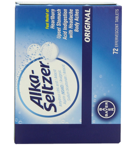 Alka seltzer Original Effervescent Tablets