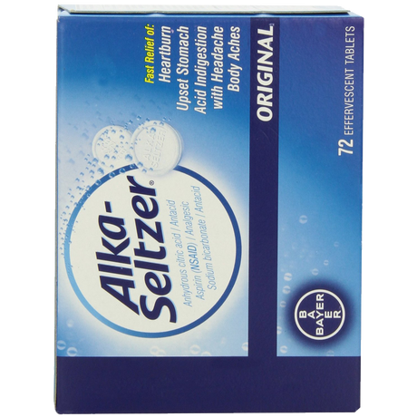 Alka seltzer Original Effervescent Tablets