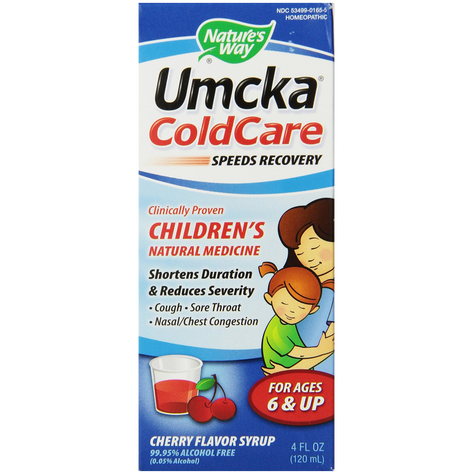 Nature's Way Umcka Coldcare Children's Cherry Syrup