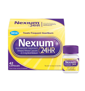 Nexium 24HR Capsules 42 Count