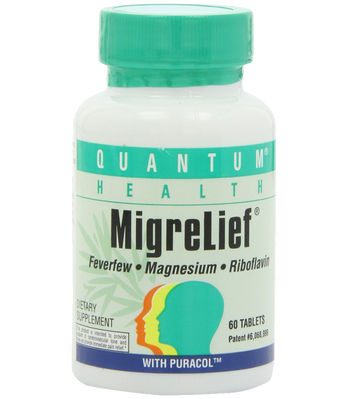 Quantum Migrelief 60 Tabs 1 Bottle