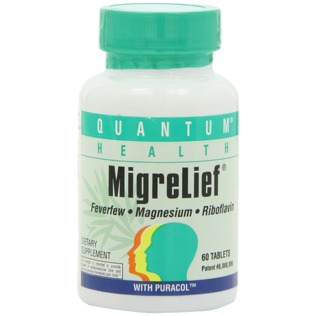 Quantum Migrelief 60 Tabs 1 Bottle