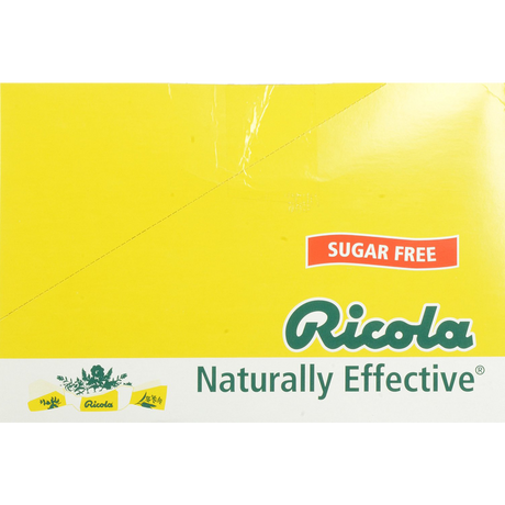 Ricola Cough Suppressant Throat Drops Green Tea with Echinacea Sugar Free